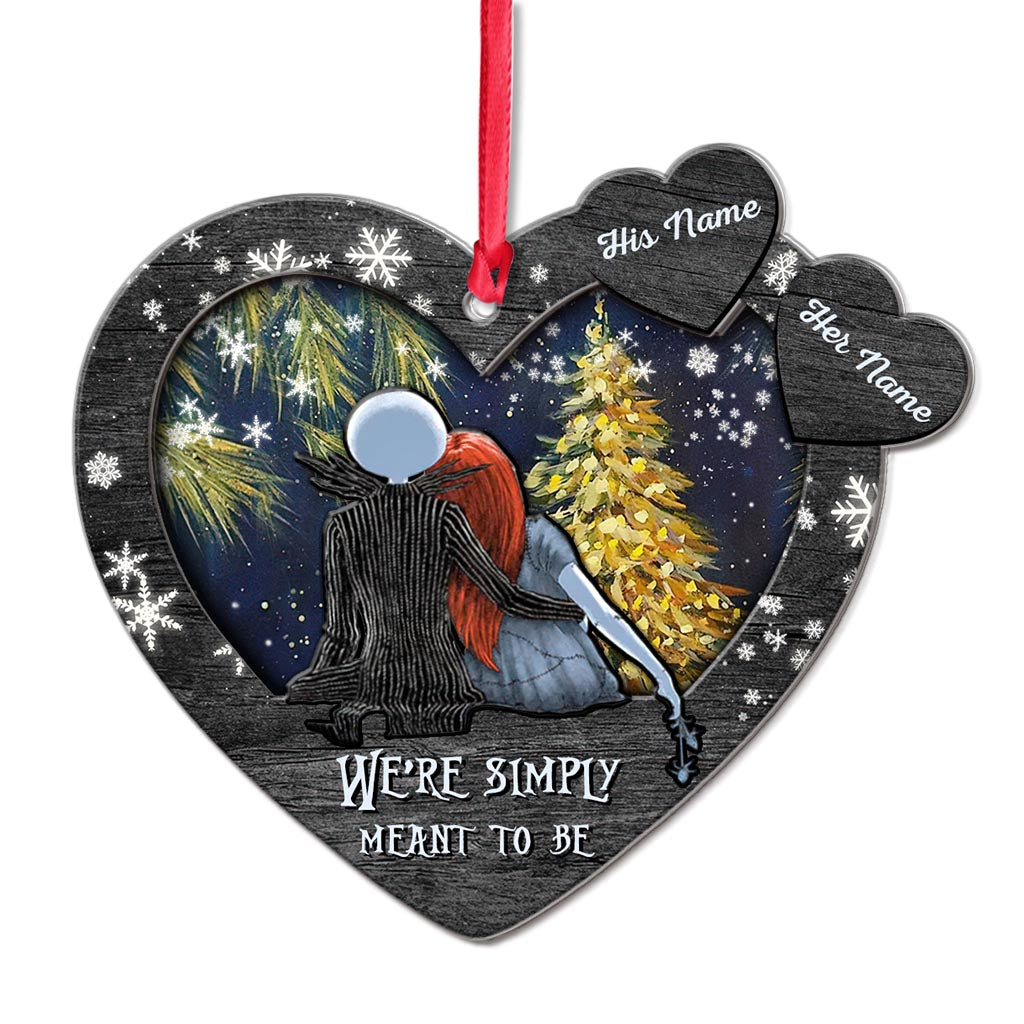 Simply Meant To Be - Personalized Christmas Nightmare Layers Mix Ornament