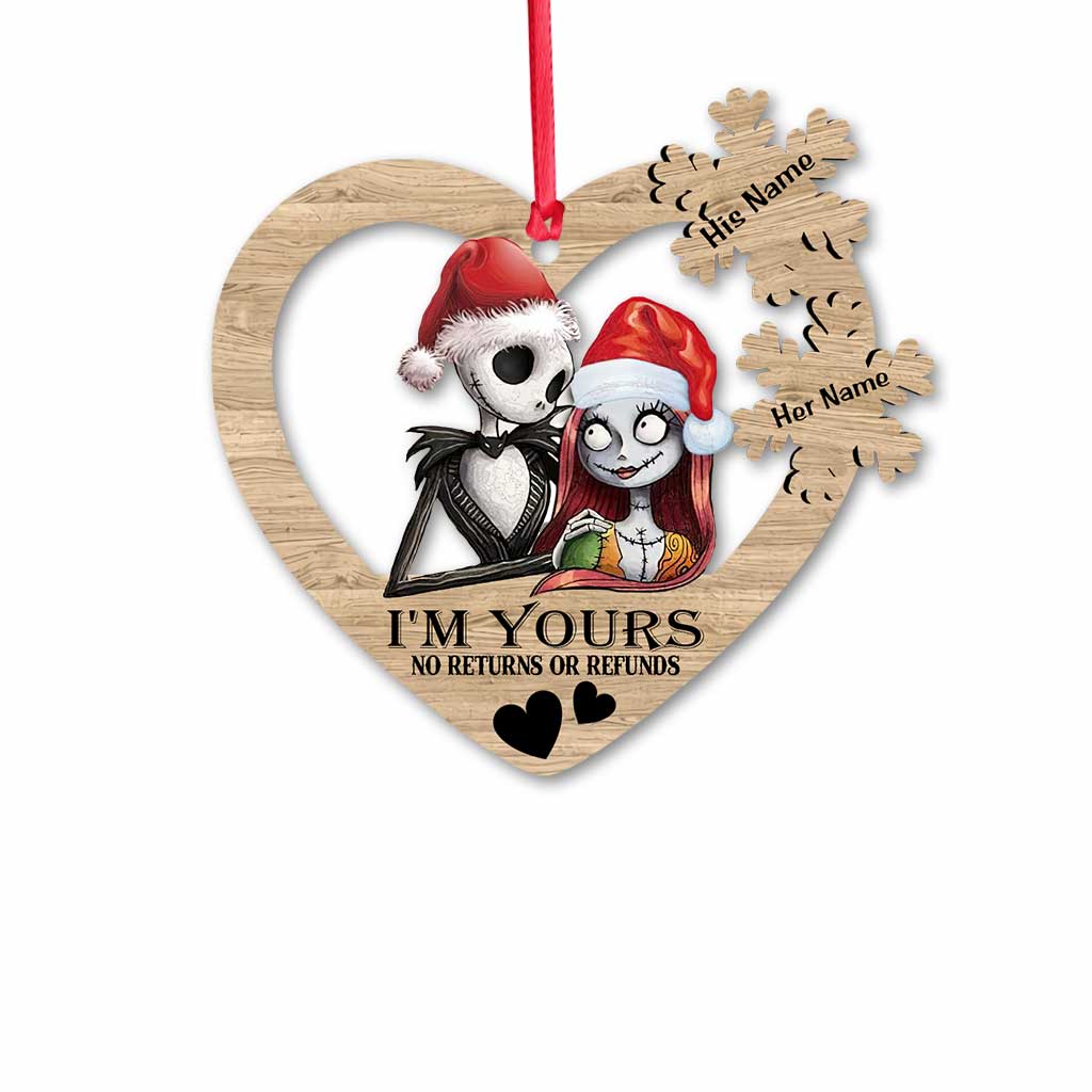 I'm Yours - Personalized Christmas Nightmare Ornament (Printed On Both Sides)