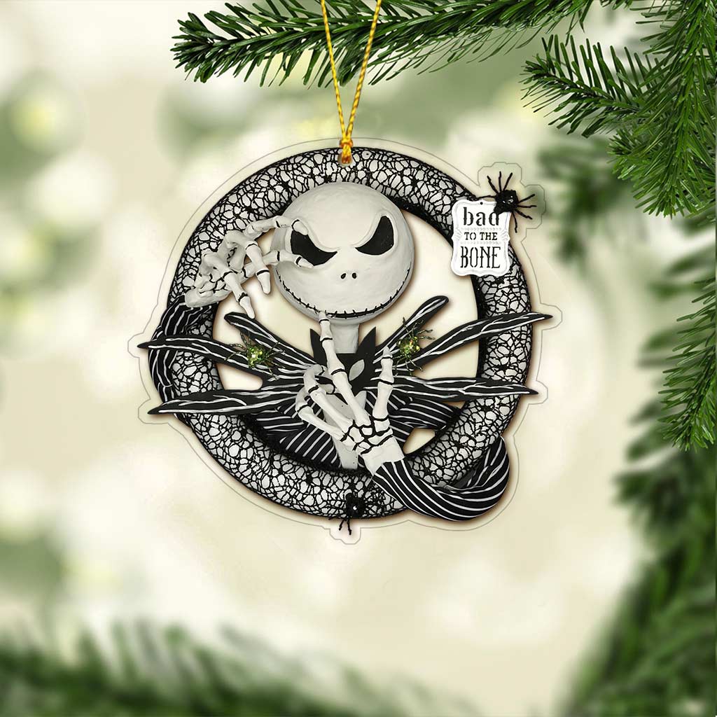 Nightmare Before Christmas - Christmas Nightmare Transparent Ornament