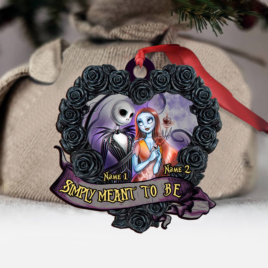 Nightmare Love - Personalized Christmas Ornament (Printed On Both Sides)