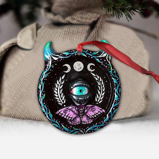 All Seeing Eyes Witchy - Christmas Witch Ornament (Printed On Both Sides)